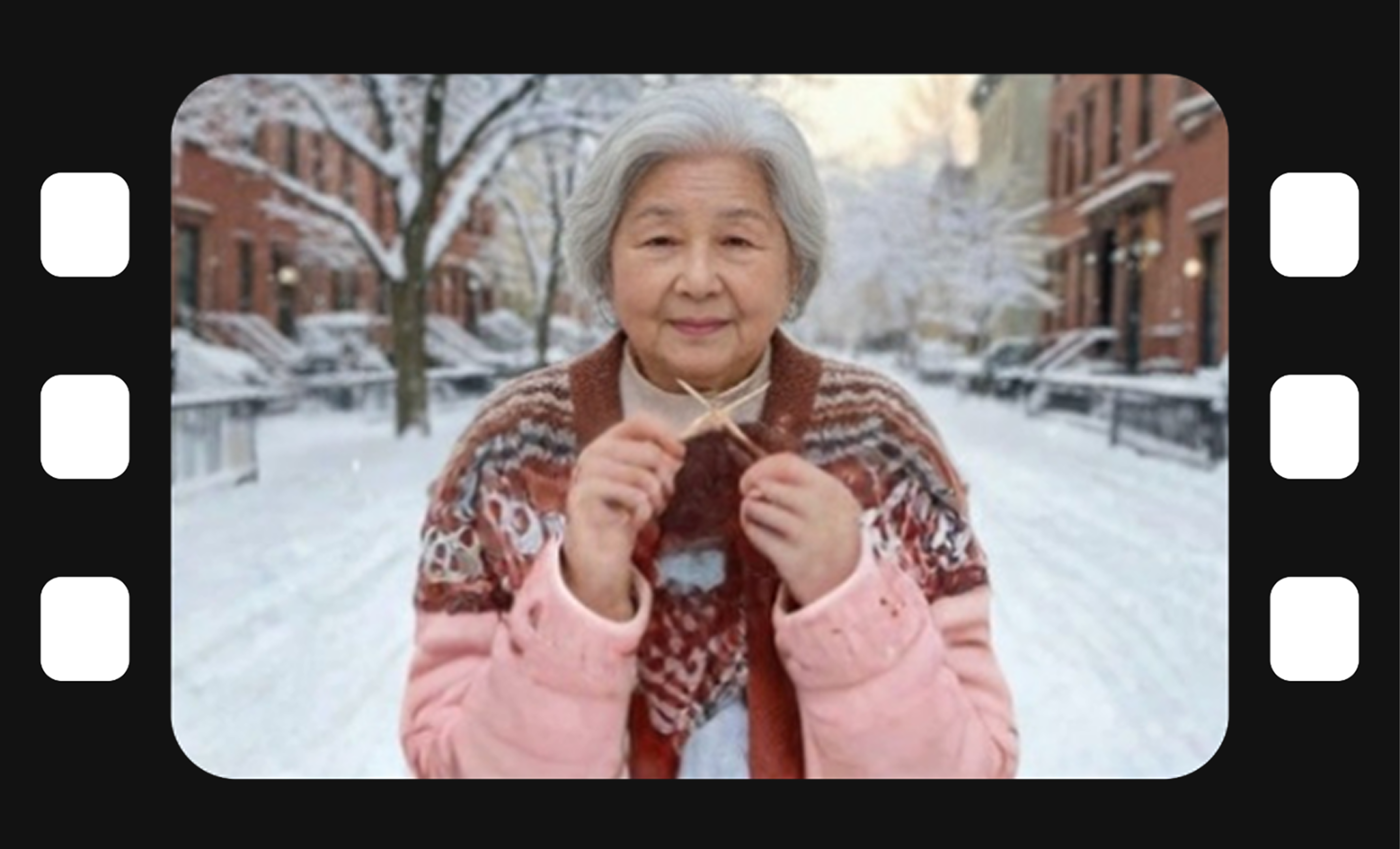 내 인생을 필름처럼 남기는 4컷 결과 예시